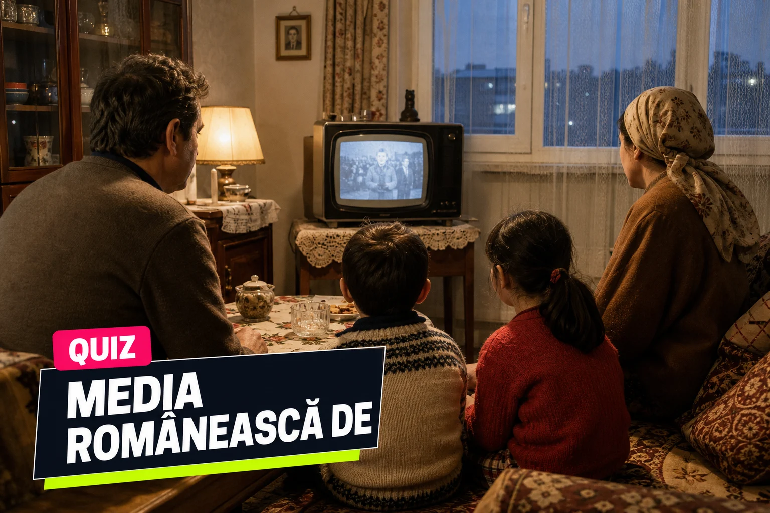 Media românească de altădată – quiz: mai deosebești ce ținea de TVR și ce venea din afară?