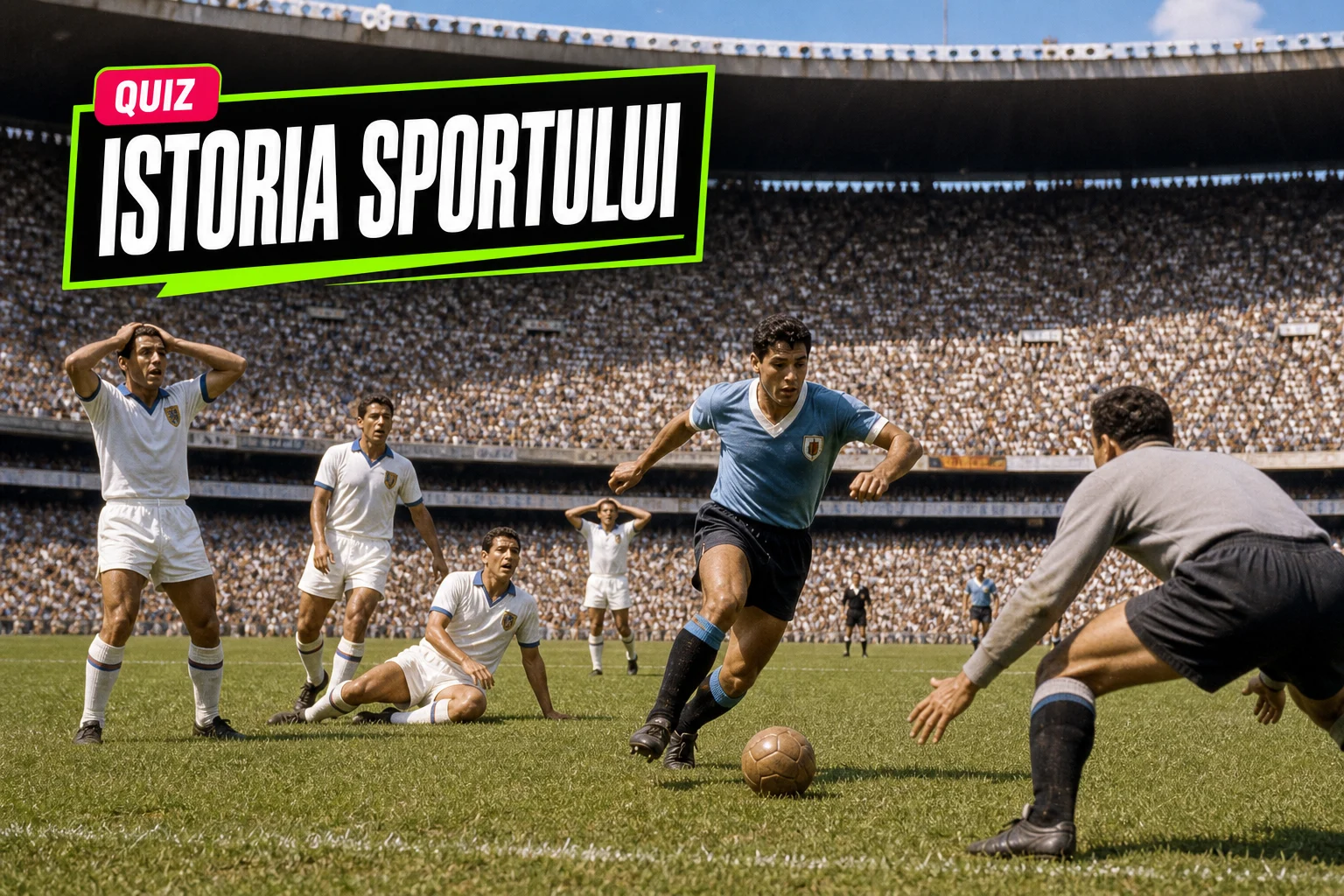 Momente istorice din sport – quiz: cine sau ce îți scapă din aceste recorduri și finale?