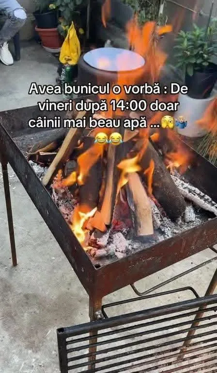 Avea bunicul o vorbă: De vineri după 14:00 doar câinii mai beau apă