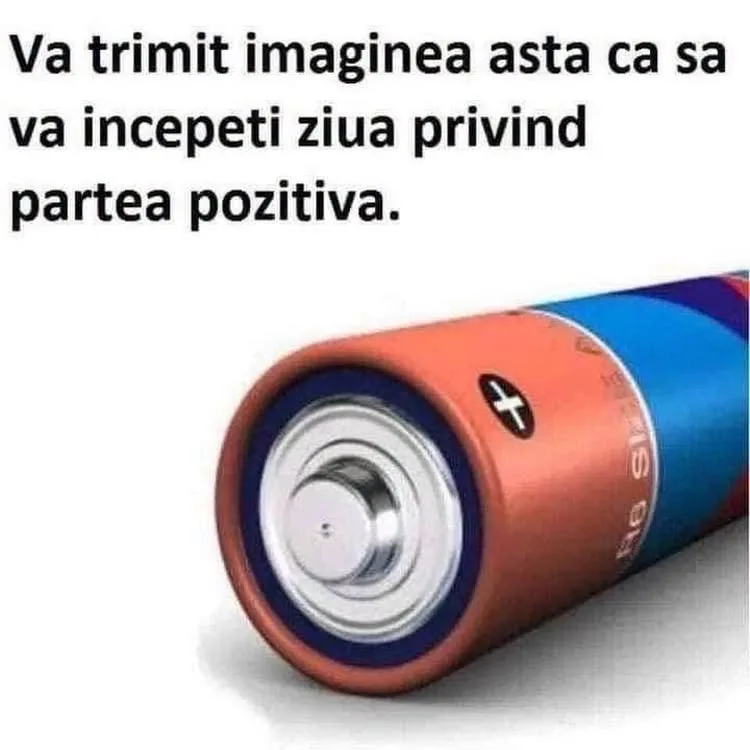 Va trimit imaginea asta ca sa va incepeti ziua privind partea pozitiva