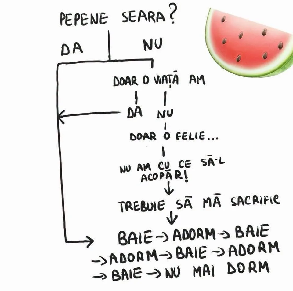 Pepene seara?