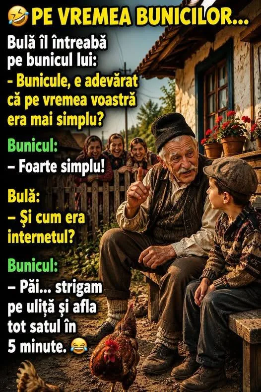 Pe vremea bunicilor...