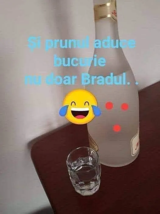 Și prunul aduce bucurie...