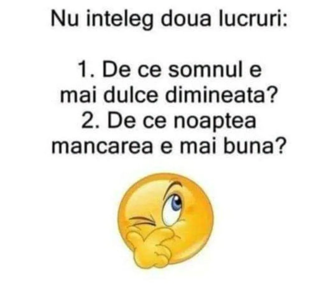 Nu înțeleg două lucruri...
