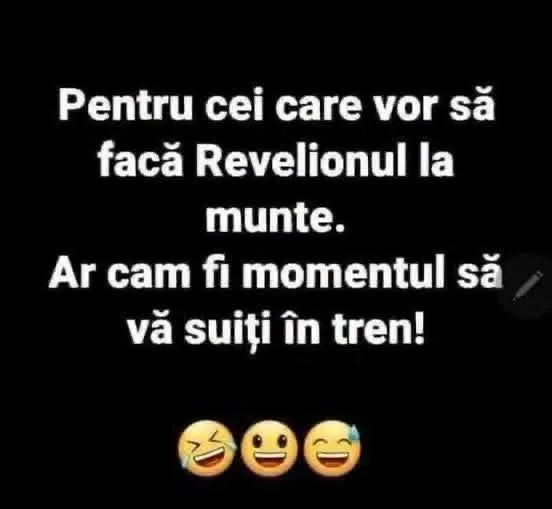 Pentru cei care vor să facă Revelionul la munte...