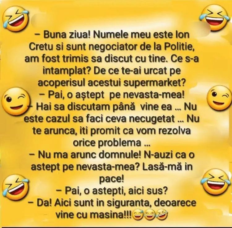 Buna ziua! Numele meu este Ion Cretu si sunt negociator de la Politie...