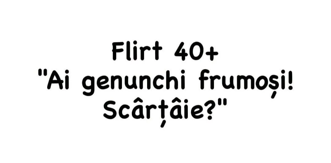 Ai geunchi frumoși! Scârțâie?
