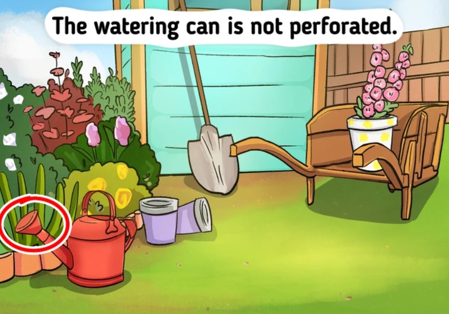 hibakeereso-fejtoro-megoldas | Marie Claire Spot-the-mistake puzzle solution with the garden scene