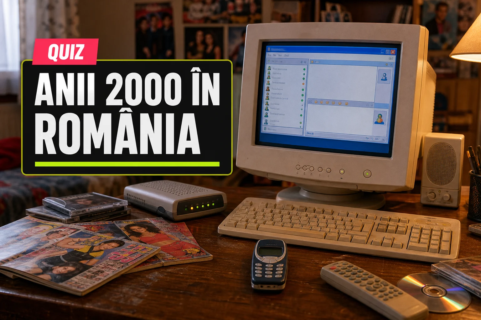 Anii 2000 în România – quiz: de la Connex la O-Zone, obții 8/10?