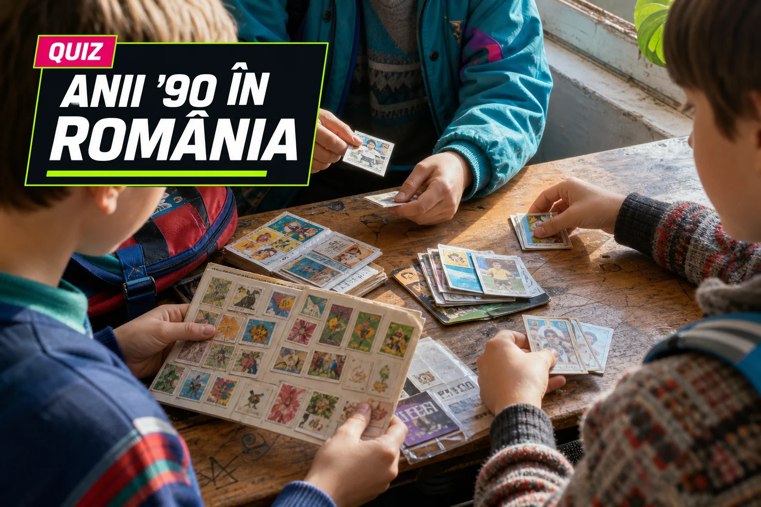 Anii ’90 în România – quiz: mai știi ce vedeai la TV, ce ascultai și ce râvneai?