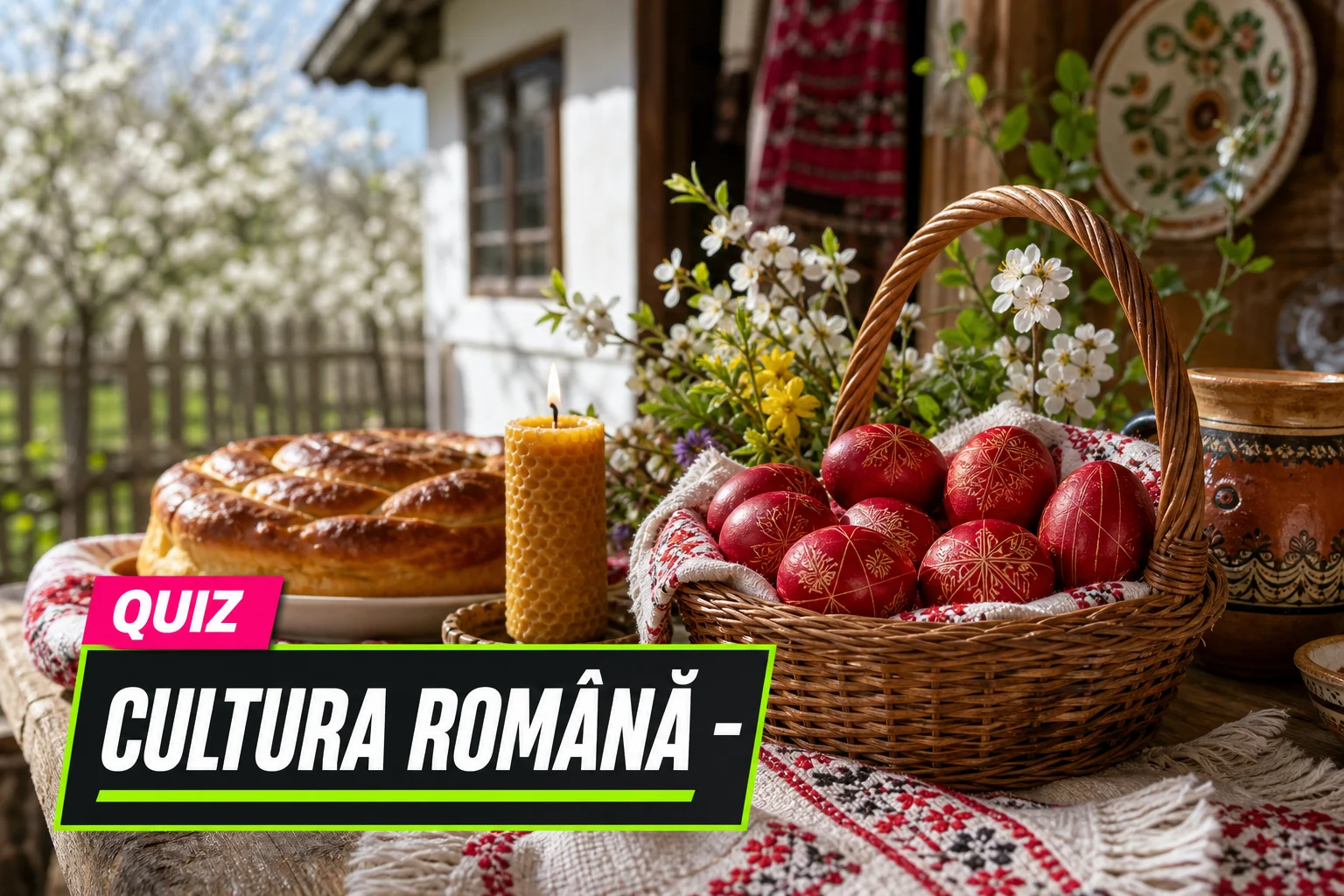 Cultura română – quiz: le poți potrivi fără să încurci operele, autorii și tradițiile?