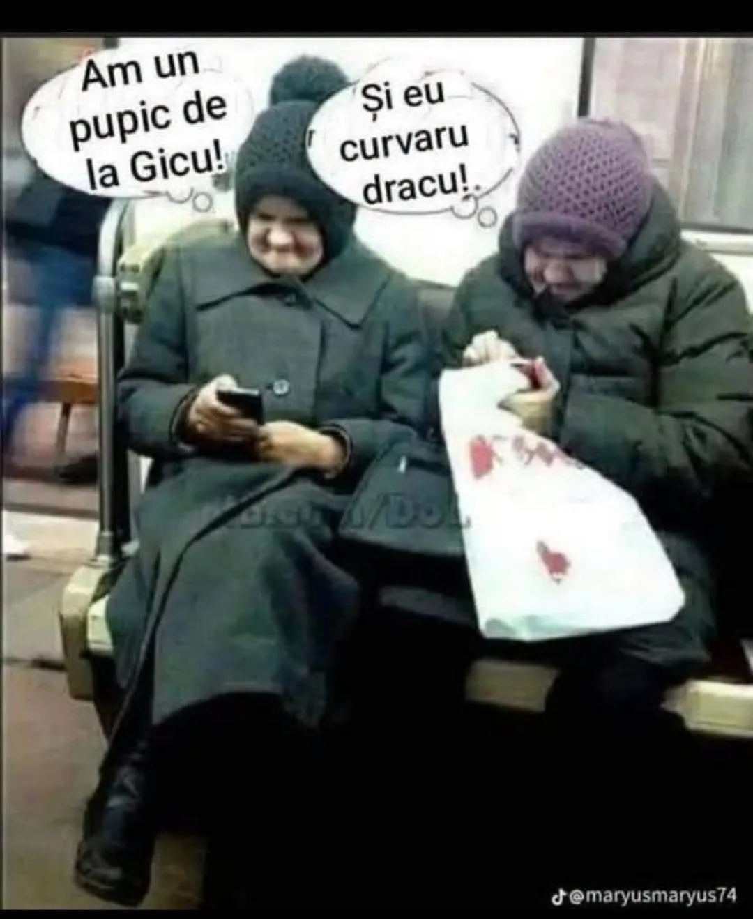 Am un pupic de la Gicu!