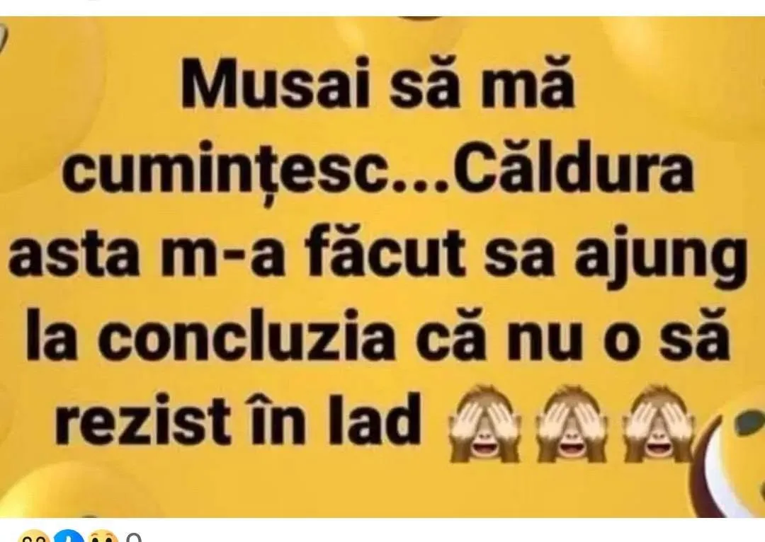 Musai să mă cumințesc...