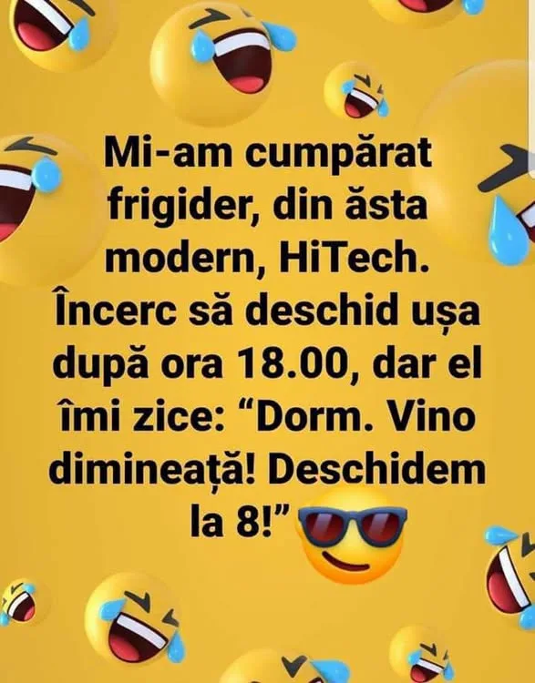 Mi-am cumpărat frigider, din ăsta modern, HiTech?
