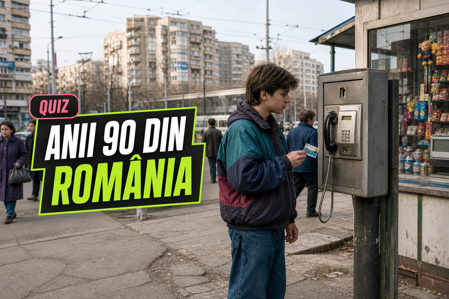 Anii 90 din România – quiz: mai deosebești detaliile de atunci, de la casetă la covrig?
