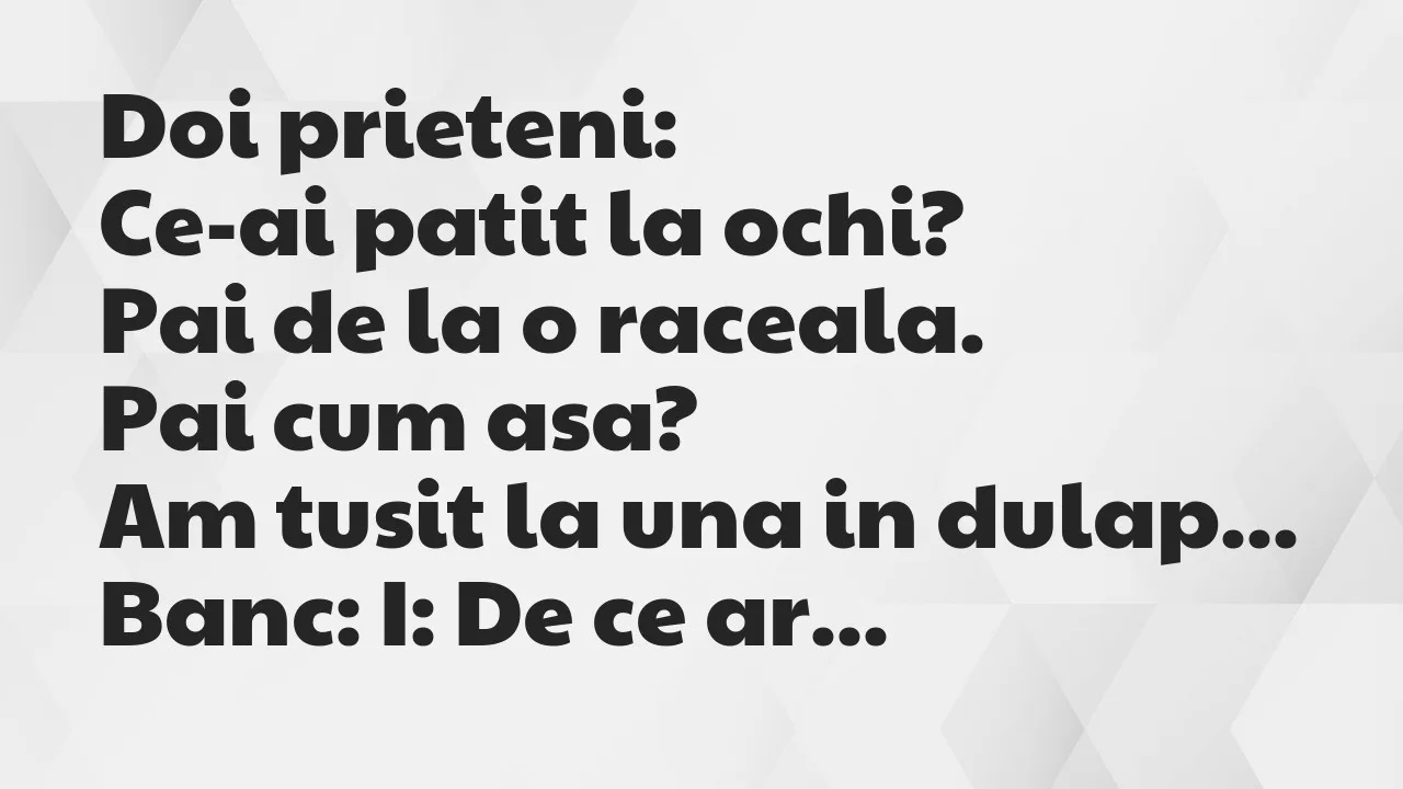 Banc: Doi prieteni…