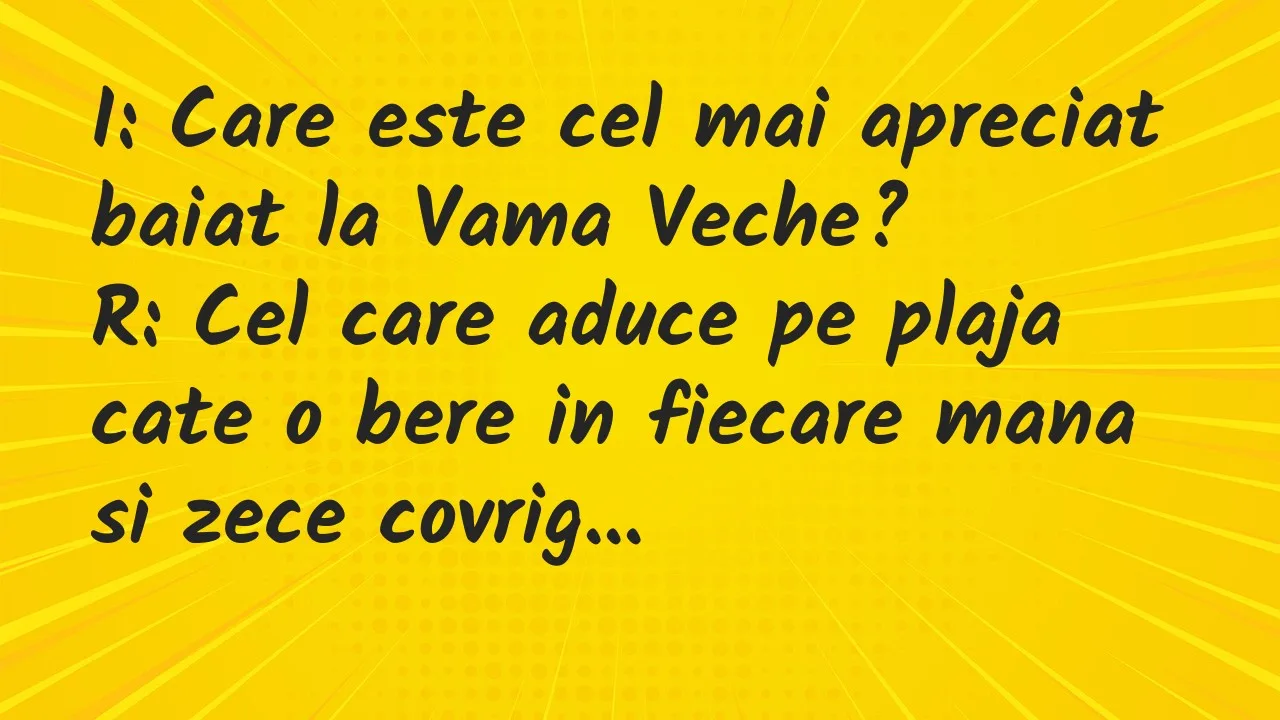 Banc: I: Care este cel mai apreciat baiat la Vama Veche?