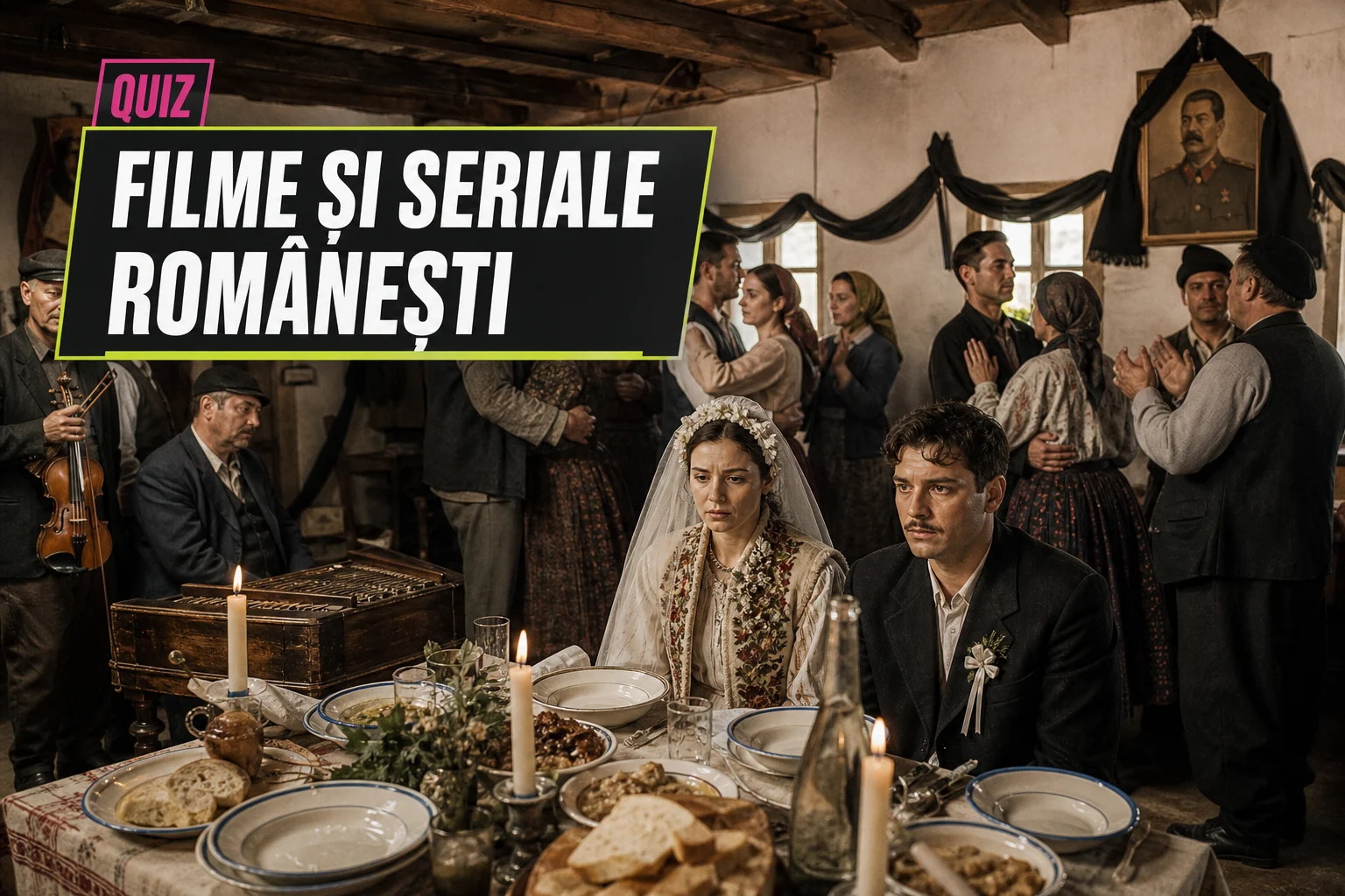 Filme și seriale românești – quiz: le încurci la detaliul-cheie al fiecărui titlu?