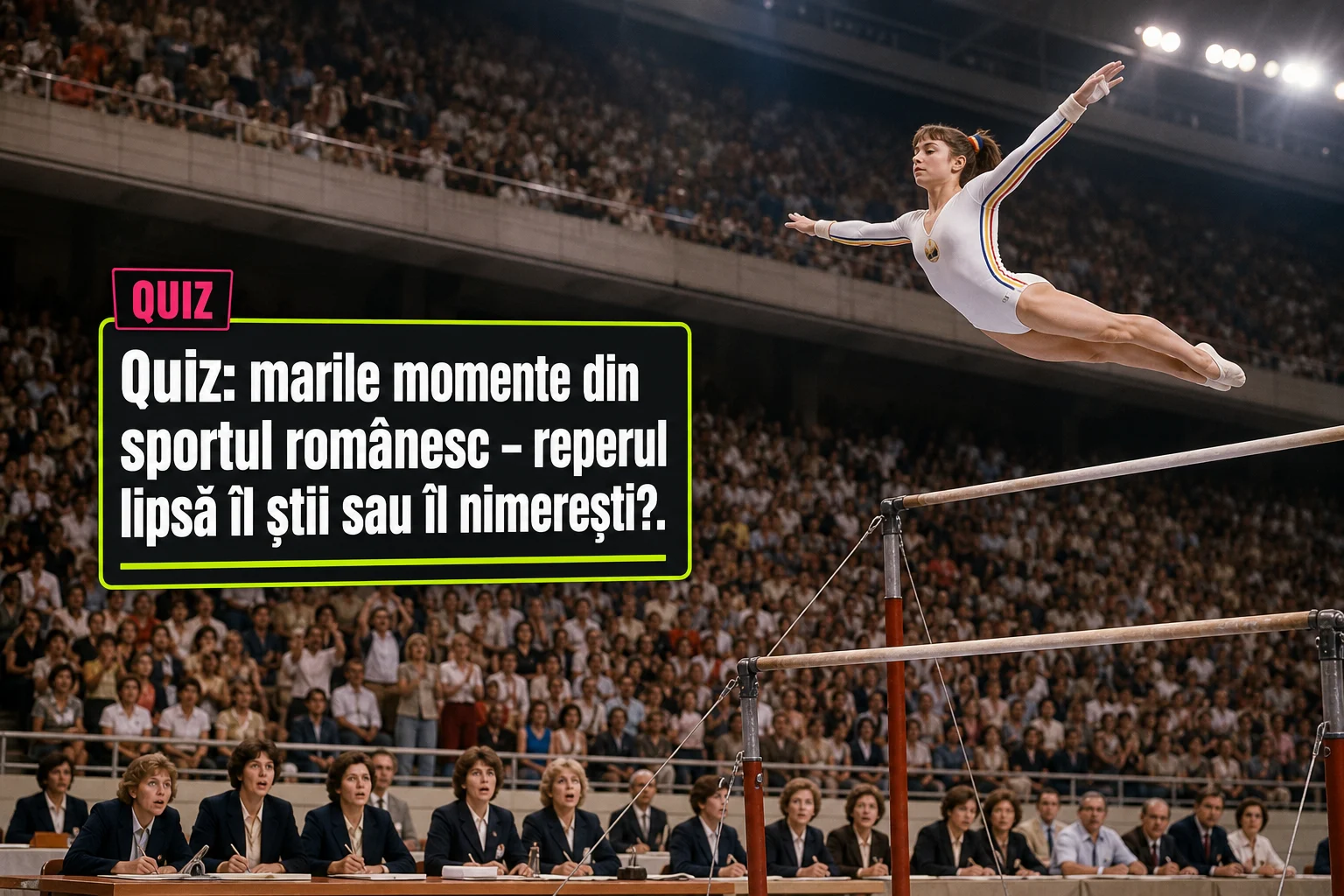 Quiz: marile momente din sportul românesc – reperul lipsă îl știi sau îl nimerești?