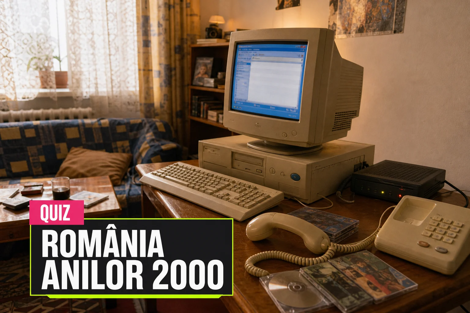 România anilor 2000 – quiz: de la O-Zone la dial-up, doar cei mai buni le recunosc